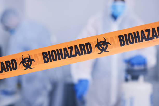 Professional Blood Cleanup technician working in Victoria, MN